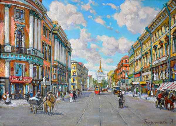 Невский проспект картина