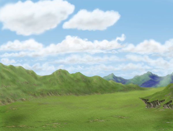 Равнина рисунок