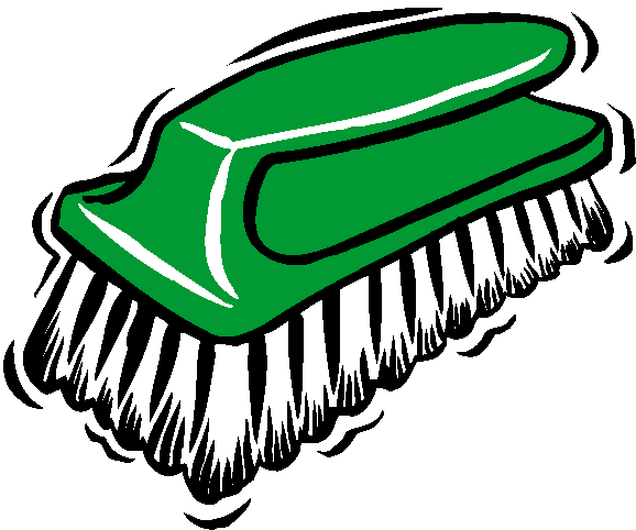 Щетка на прозрачном фоне