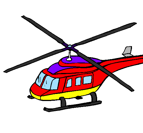 Белл 412 вертолет спереди