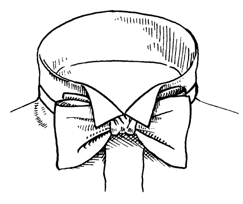 Воротник раскраска