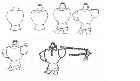 Добрыня Никитич и змей Горыныч подвиг