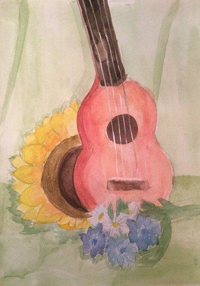 Рисунок на тему музыкальная природа