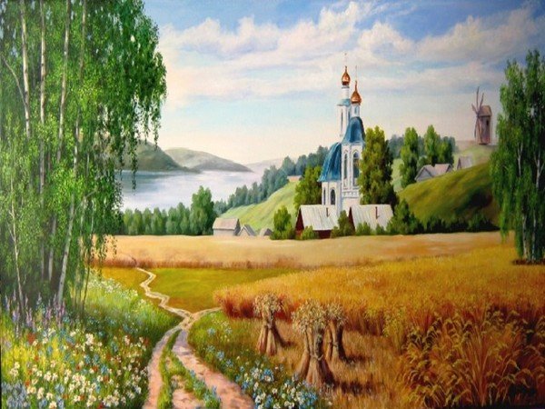 Пейзаж родной земли