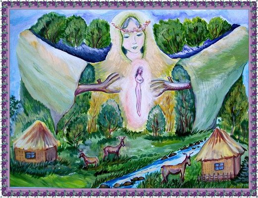 Рисование на тему Россия