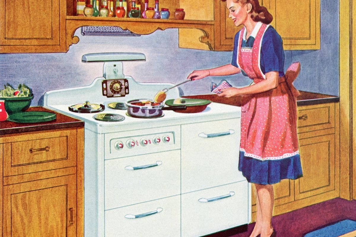 Картинка мама готовит