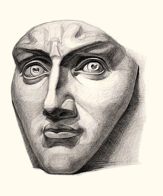 Академический портрет Давид