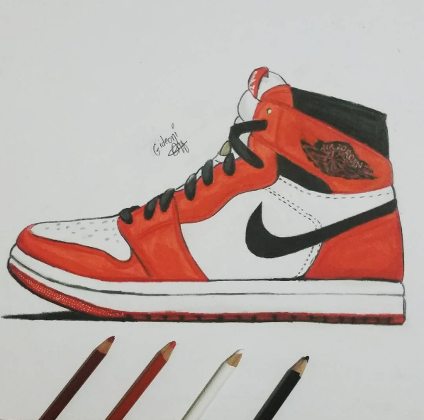 Nike Air Jordan 1 draw