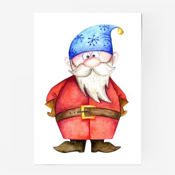 Прикольные новогодние гномики