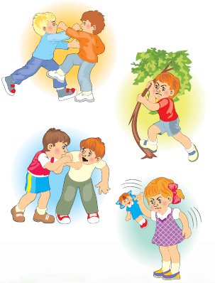 Агрессия ребенка рисунок