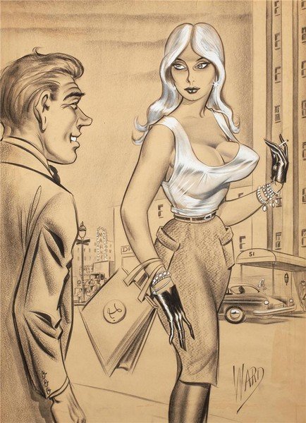 Комикс Bill Ward