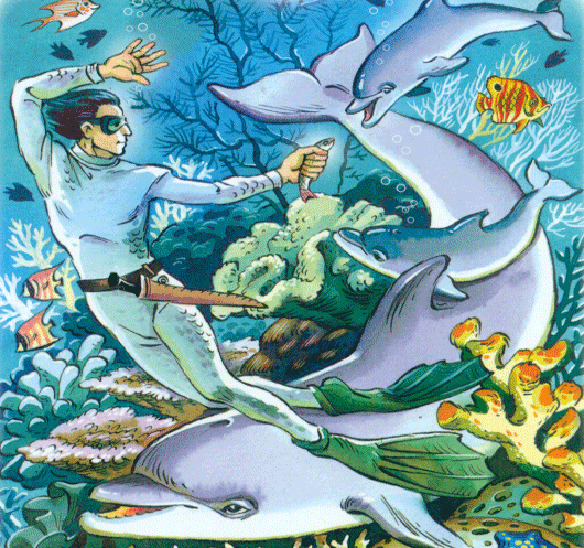 Беляев человек амфибия рисунок