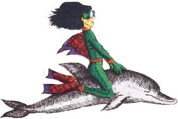 Мультяшный Ихтиандр