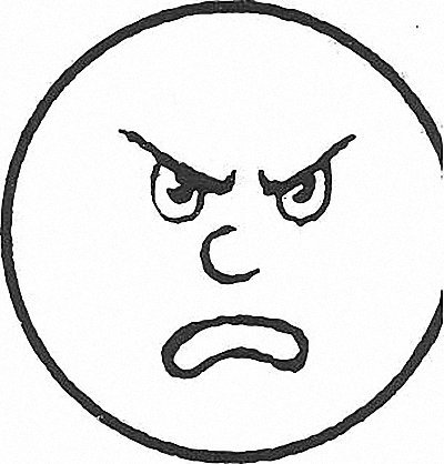 Пиктограмма злость