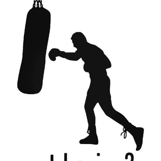 Боксёрская груша пиктограмма