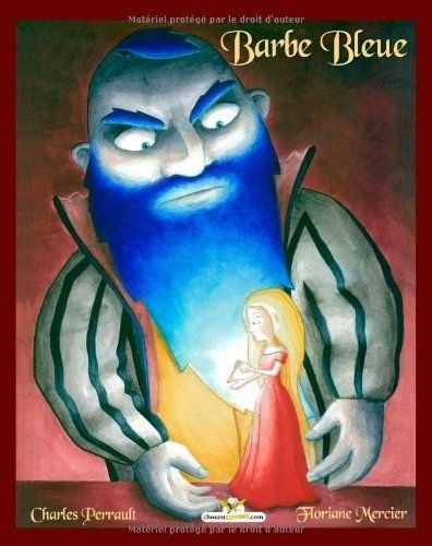 Рисунок синей бороды детский