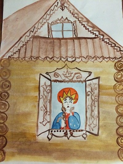 Деревянный Терем царевны Несмеяны