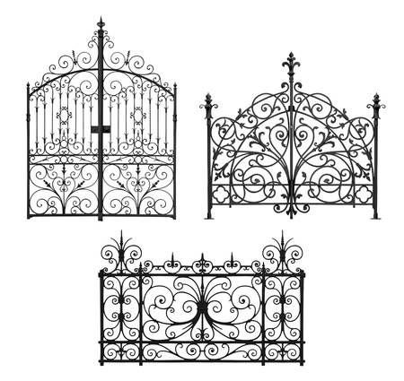 Эскизы металлических ворот