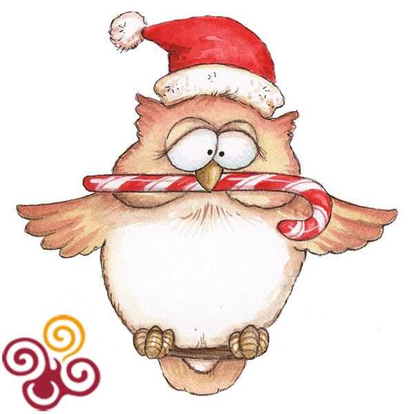 Новогодняя Сова