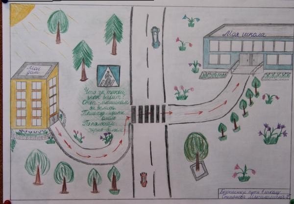 Безопасная дорога от дома до школы