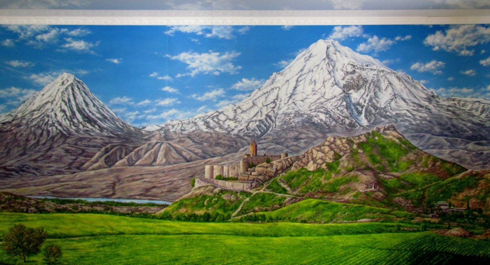 Кавказские горы Арарат