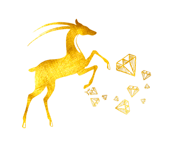 Золотая антилопа монеты