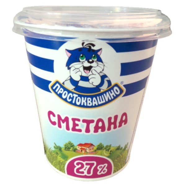 Сметана раскраска