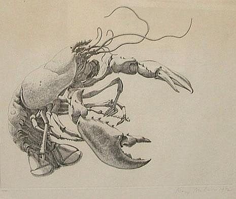 Лобстер иллюстрация
