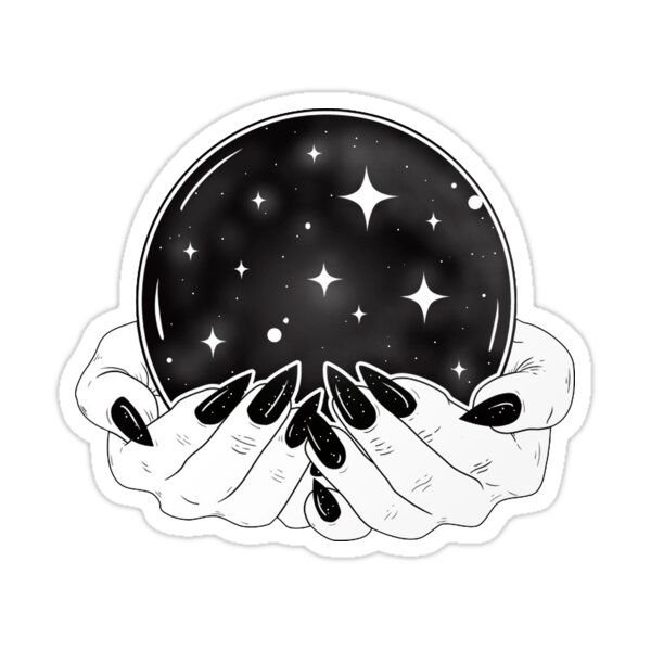 Тату Хрустальный шар