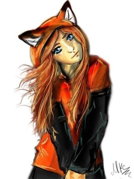 Лиса на аву девушки