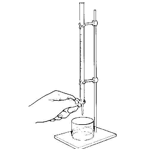 Пипетка и бюретка мора