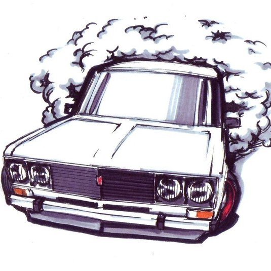 Жигули эскиз