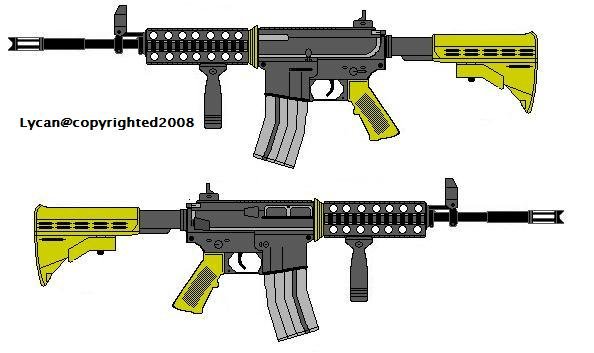 Автомат м16 чертеж