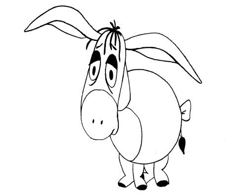 Маска ослика ИА