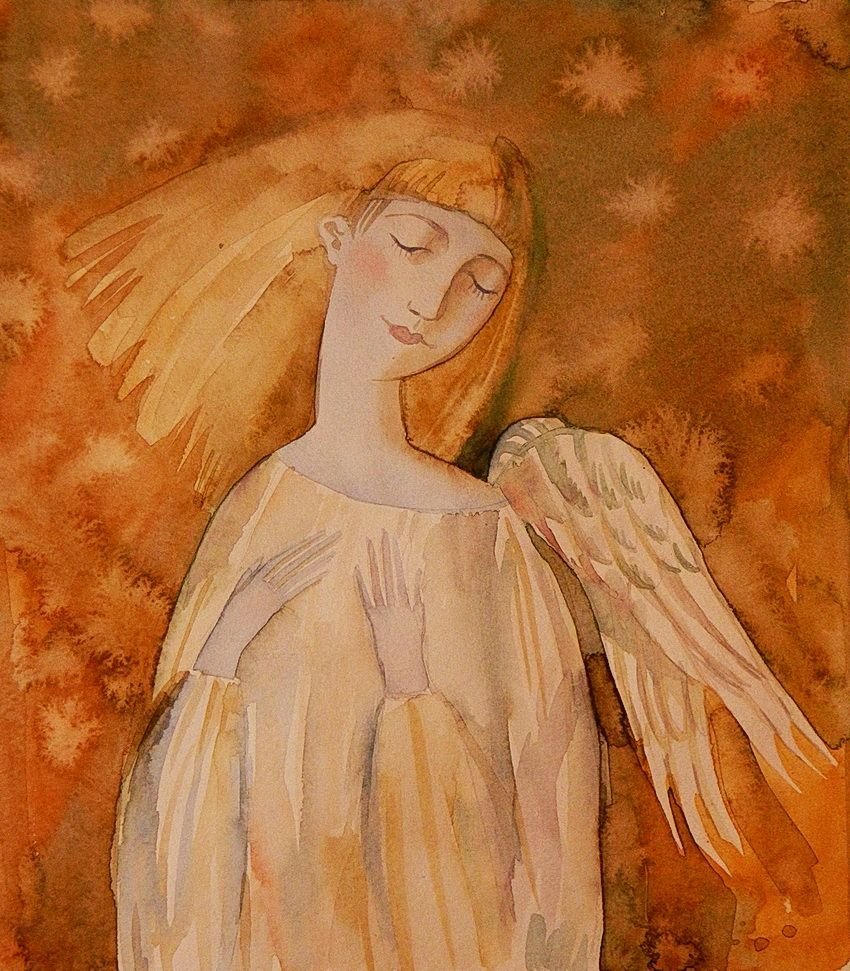 Олеся Сержантова картины ангелы