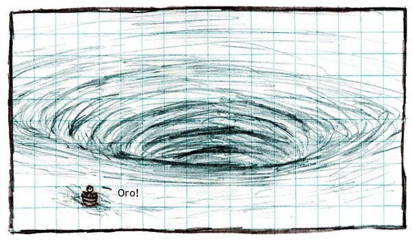 Раскраска водоворот