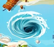 Водоворот мультяшный