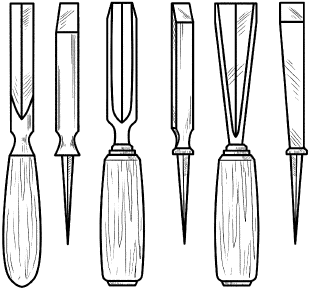 Стамеска рисунок для детей