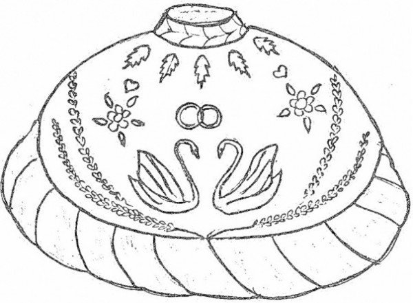 Каравай рисунок