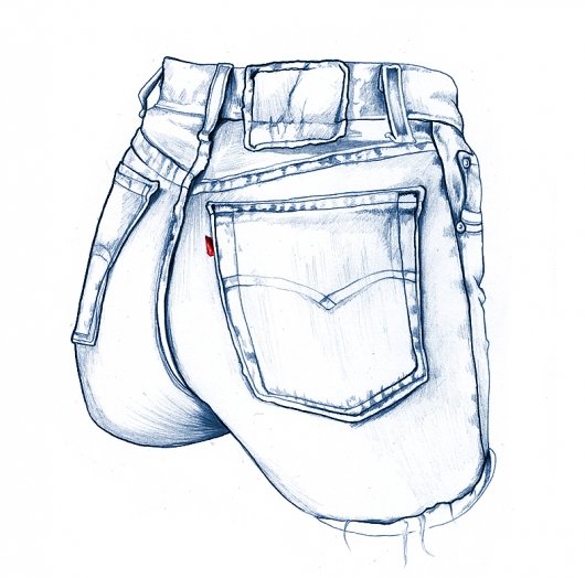 Брюки раскраска для детей