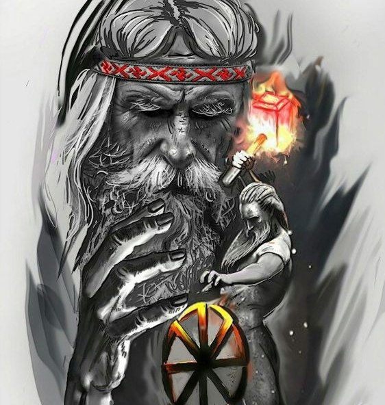 Славянский Триглав Перун Сварог Велес