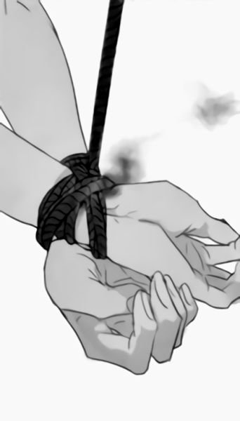 Аниме связанные руки