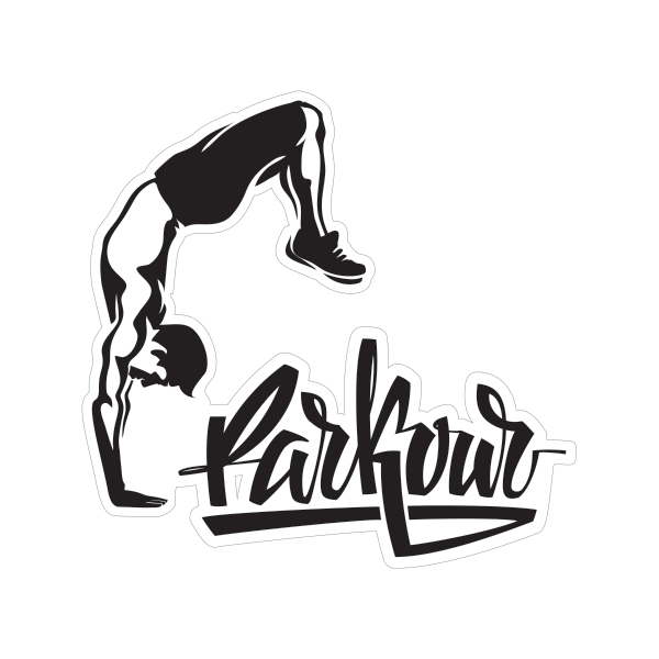 Табличка с паркуром