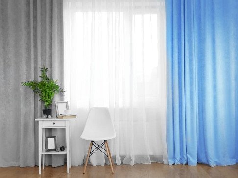 Тюль до пола