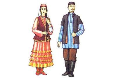 Удмуртский национальный костюм раскраска