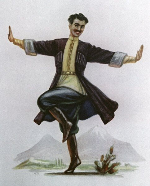 Армянский национальный костюм мужской