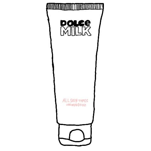 Бумажная косметика Дольче Милк