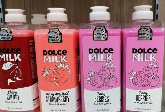 Дольче Милк гель для душа и шампунь