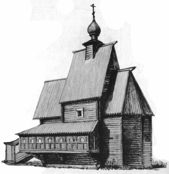 Деревянное зодчество России 17 век