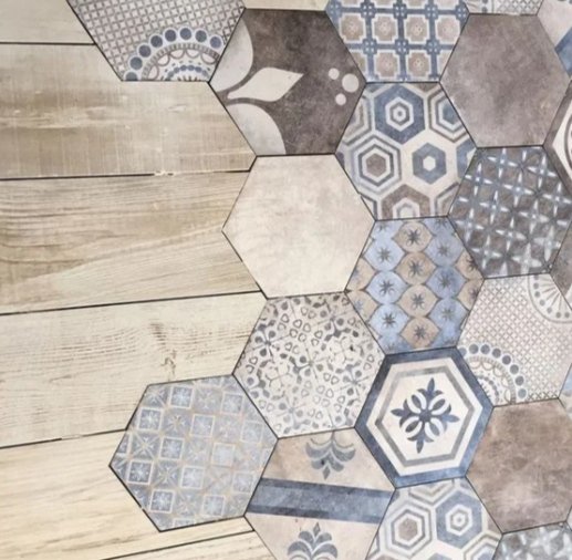 Плитка шестигранник Керама Марацци